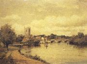 Alfred de breanski Henley-on-Thames (mk37) oil